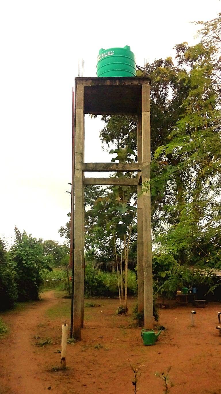 Bau eines Gästezimmers auf der Farm Gavisa